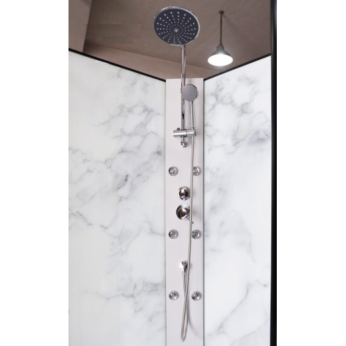 Cabine 1/4 de rond INDUSTRY ROUND Marble - 90cm Industry7T0A1133