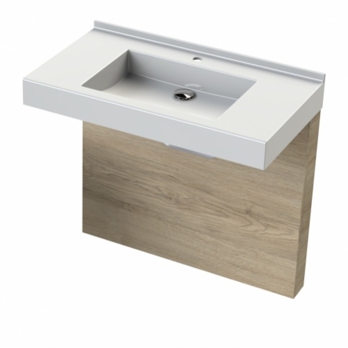 Meuble CONFORT adapté aux PMR - 60 cm Chêne Sanremo Confort