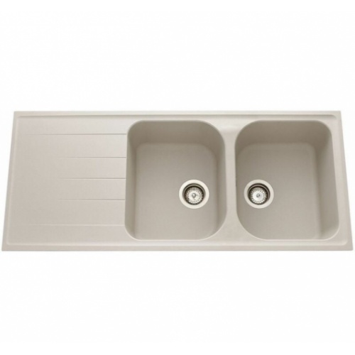 Evier en Cristalite 2 bacs VIOLA Everest - EV2521