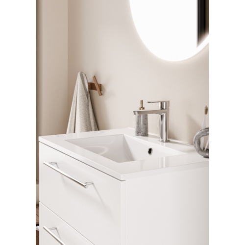 Meuble NEPTUNE Blanc 70 cm - SANS miroir