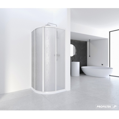 Paroi courbe 1/4 rond CUMUS 90x90cm