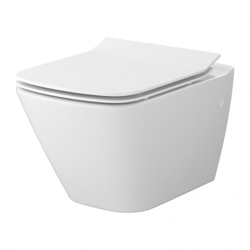 Pack WC Grohe Rapid SL + Cuvette sans bride Mesto Square + Plaque Blanche s701-792_MESTO SQUARE