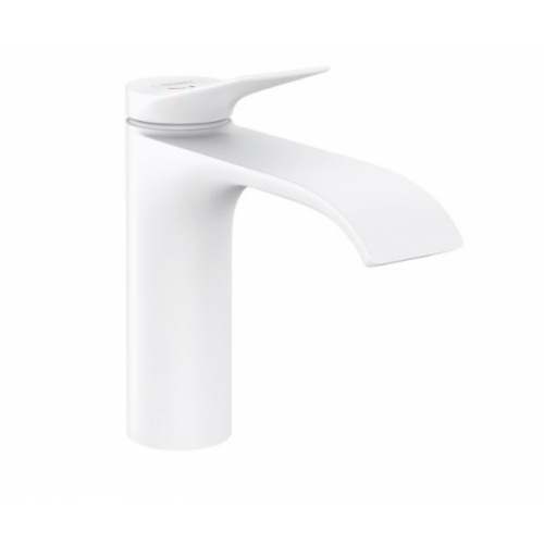 Mitigeur de lavabo VIVENIS 110 CoolStart sans tirette ni vidage Blanc Mat