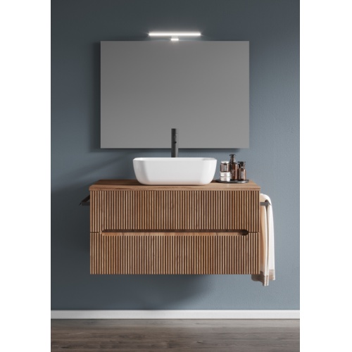 Meuble de salle de bains CIRCE Bois 90 cm - Comp. 10