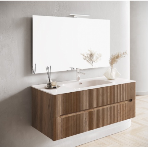 Meuble de salle de bains CIRCE Noyer 120cm - Comp. 6