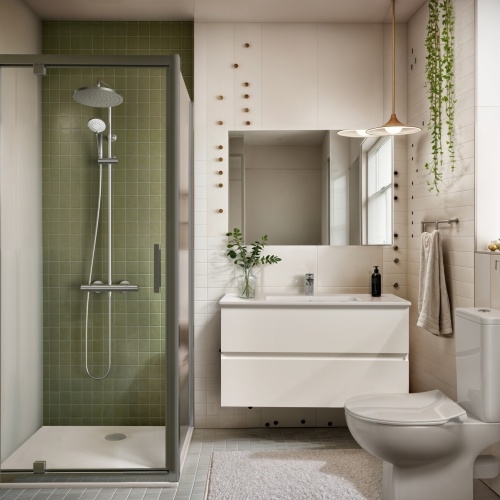 Colonne de douche thermostatique OLYOS II - D2640AA* PORCHER_OlyosII_D2640AA (2)
