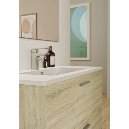 Meuble de salle de bain TIXIKIT 80 en kit - 2 tiroirs - Bois Clair TIXIT_80_TIROIRS_BOIS_CLAIR_VERTICAL