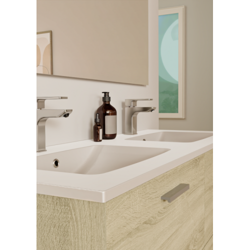 Meuble de salle de bain TIXIKIT 120 en kit Bois Clair TIXIT_120_TIROIRS_BOIS_CLAIR_VERTICAL