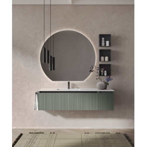 Meuble vasque ALLEGRA 150 cm Vert mat - Comp.8 Meuble vasque ALLEGRA 150 cm Vert mat - Comp.8