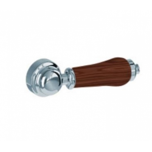 Levier pour réservoir WC Burlington Walnut/Chrome - WA1