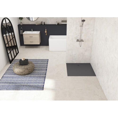 Receveur KINESURF NOVA Gris anthracite mat 100x100cm kinesurf-nova-c-gris-anthracite-photo-in-situ