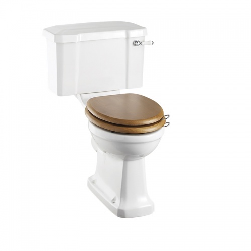Réservoir WC 510 bas rétro Burlington avec levier chromé/blanc - C1 Close-Coupled-WC_P52BC1_T_4 Réservoir WC 510 bas rétro Burlington avec levier chromé/blanc - C1 Close-Coupled-WC_P52BC1_T_4