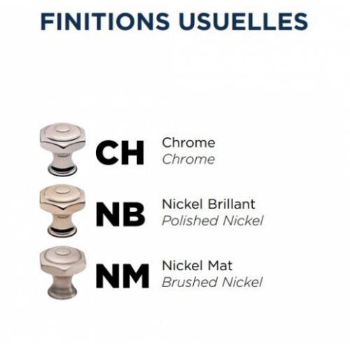 Douchette à main pour toilette Nickel brossé - 00.589 Finition