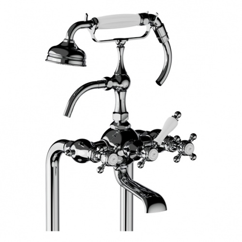 Ensemble Mélangeur + Colonnes pour baignoire sur pieds JULIA 01-498-detail