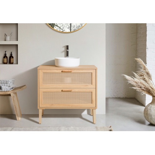 Meuble de salle de bains CANAGE 80cm 2 Tiroirs Meuble de salle de bains CANAGE 80cm 2 Tiroirs