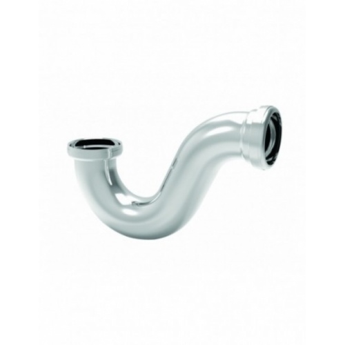 Siphon tube pour baignoire, sortie à joint torique, D. 40 mm, laiton