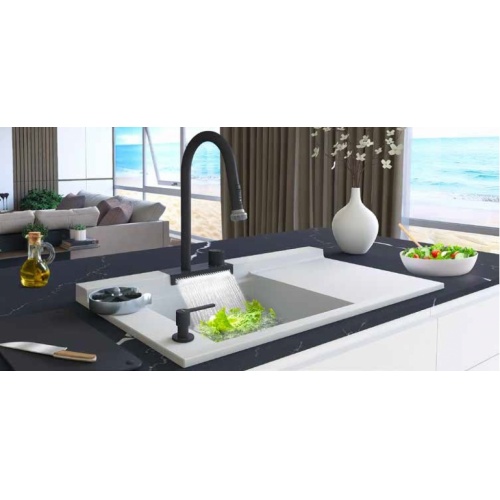 Evier de cuisine multifonctions Blanc et Noir - L910 Evier_1