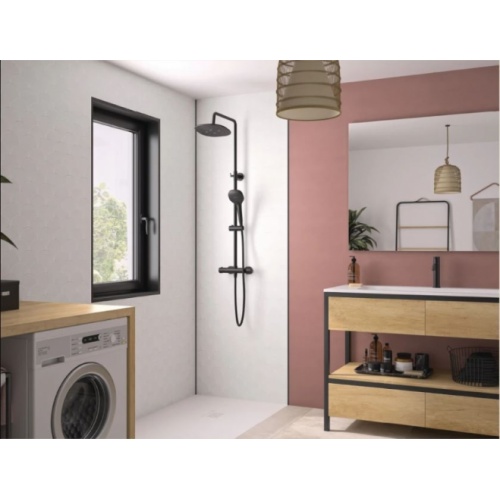 Panneau Mural décoratif KINEWALL DESIGN Blanc Satiné - L100xH202 cm kinewall-design-blanc-satine