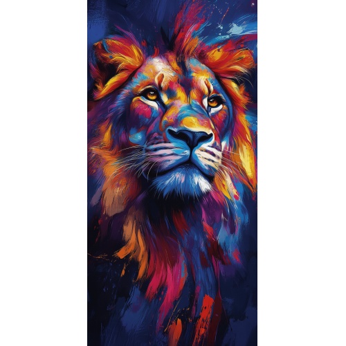 Panneau Mural décoratif KINEWALL DESIGN Nuit fauve - L100xH202 cm