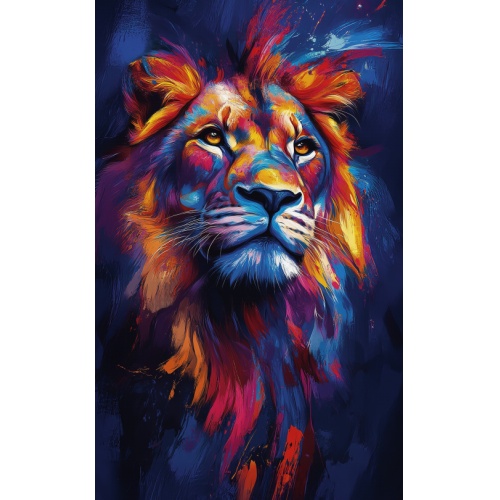 Panneau Mural décoratif KINEWALL DESIGN Nuit fauve - L125xH202 cm nuit-fauve-kinewall-design-125x202