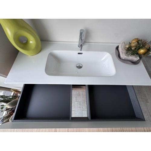 Meuble de salle de bains CIRCE Bois 90 cm- Comp. 2 CIRCE