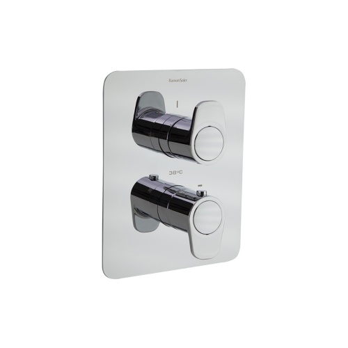 Robinetterie douche encastrée ALEXIA 2 voies Thermostatique Chromé