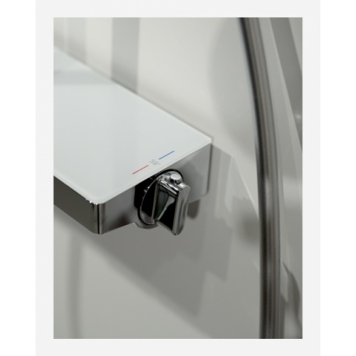 Colonne de douche Thermostatique Y avec tablette de chez NOVELLINI Colonne Y_3