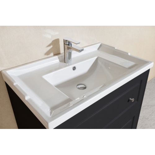 Meuble de salle de bain RETRO 80cm Noir mat RETRO Matt Black-03 Meuble de salle de bain RETRO 80cm Noir mat RETRO Matt Black-03