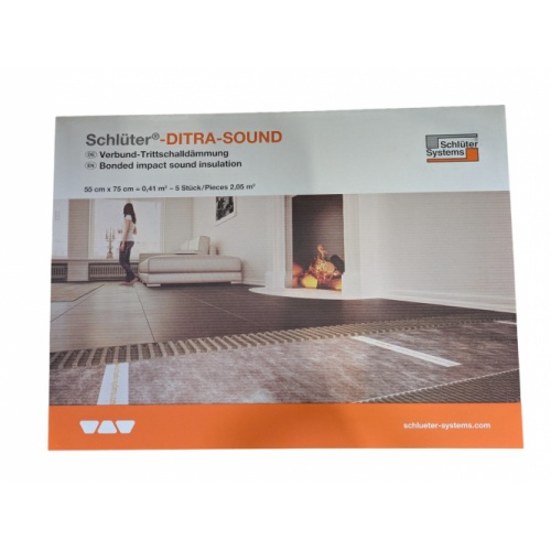 Dalle isolation acoustique Schlüter DITRA SOUND - Boîte de 5 dalles (2.05m²)