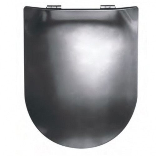 Abattant WOOD Slim Reflet Canon de fusil Brillant - Descente Manuelle