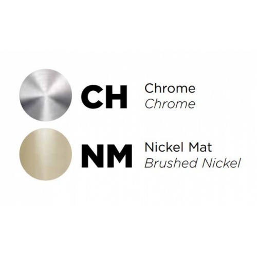 Mitigeur de lavabo rehaussé MINOE Nickel Mat nickel