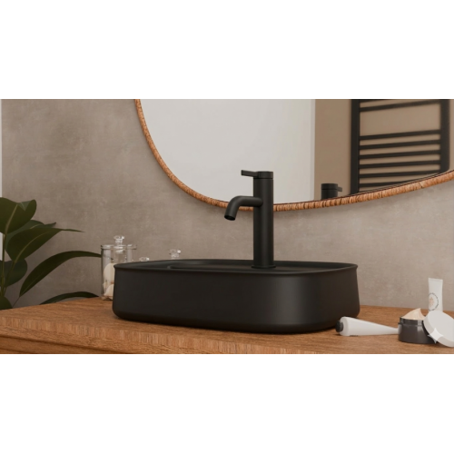 Vasque à poser SQUARE 55x38cm Noir mat Square Noir Mat