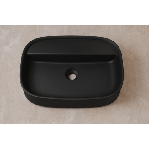 Vasque à poser SQUARE 55x38cm Noir mat Square Noir Mat_4
