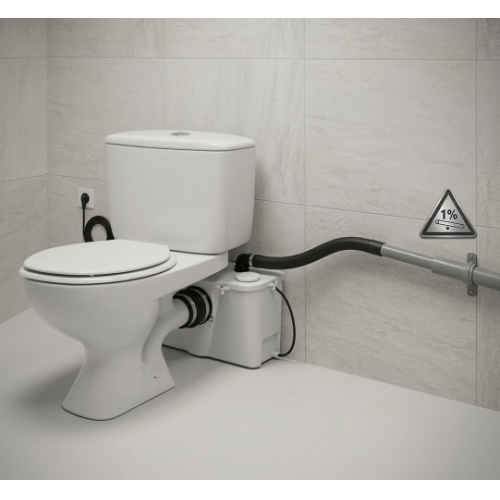 Broyeur WC 1 entrée - Fabrication Francaise BWC01 Broyeur WC 1 entrée - Fabrication Francaise BWC01