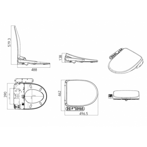Abattant WC japonais lavant RITUEL RITUEL (3) Abattant WC japonais lavant RITUEL RITUEL (3)