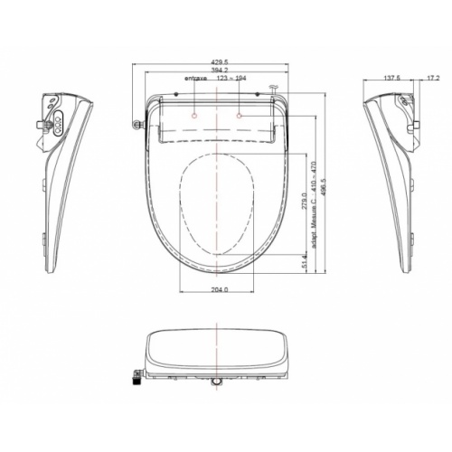 Abattant WC japonais lavant et séchant IMMERSION IMMERSION (5)