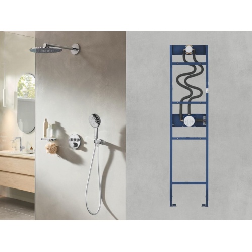 Bâti-douche GROHE RAPIDO Duo - 105762 999 0 Bâti-douche GROHE RAPIDO Duo - 105762 999 0