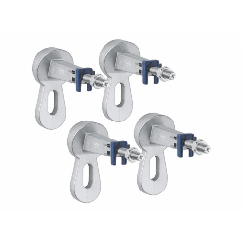 Equerres pour fixations murale Bâti-douche GROHE - 4 pièces Equerres pour fixations murale Bâti-douche GROHE - 4 pièces