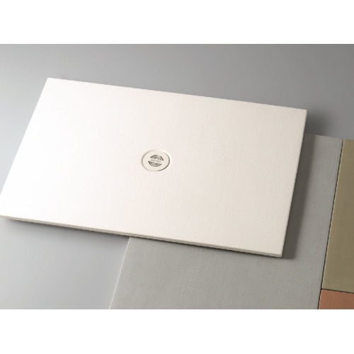 Receveur de douche en céramique SOLODUE recoupable 80x90cm Blanc mat SOLODUE-Azzurra-Blanc (2)