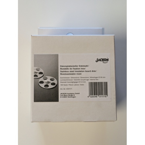 Lot de 100 rondelles inox pour panneaux à carreler JACKOBOARD PXL_20260511_100352656 Lot de 100 rondelles inox pour panneaux à carreler JACKOBOARD PXL_20260511_100352656