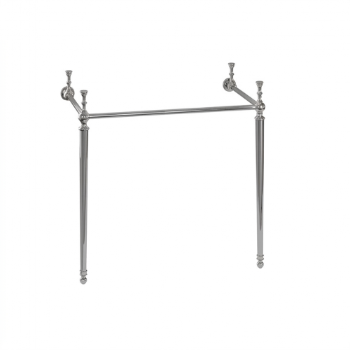 Piétement chromé pour vasque rétro 80cm Edourdian Burlington Piétement chromé pour vasque rétro 80cm Edourdian Burlington