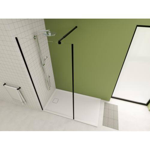 Paroi de douche WALK IN BLACK 80 cm WALK IN 90 haut Paroi de douche WALK IN BLACK 80 cm WALK IN 90 haut