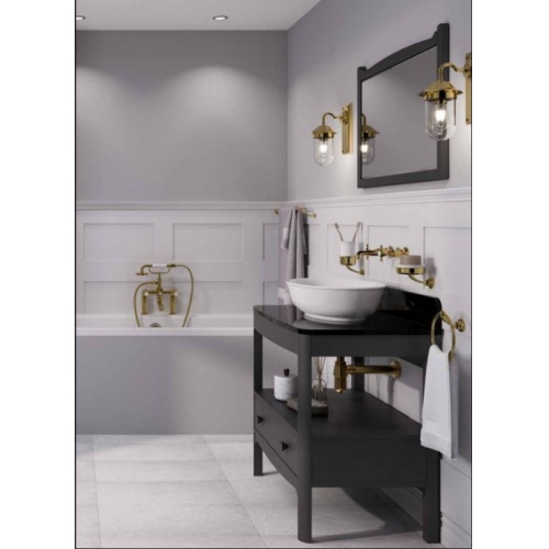 Porte-savon rétro mural GUILD Burlington - Gold - Blanc GUILD Gold Porte-savon rétro mural GUILD Burlington - Gold - Blanc GUILD Gold