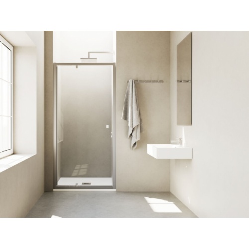 Paroi de douche 1 panneau pivot-coulissante SERENA SE-310 Argent brillant - 690-730mm SE210-PB-Transp-B Paroi de douche 1 panneau pivot-coulissante SERENA SE-310 Argent brillant - 690-730mm SE210-PB-Transp-B