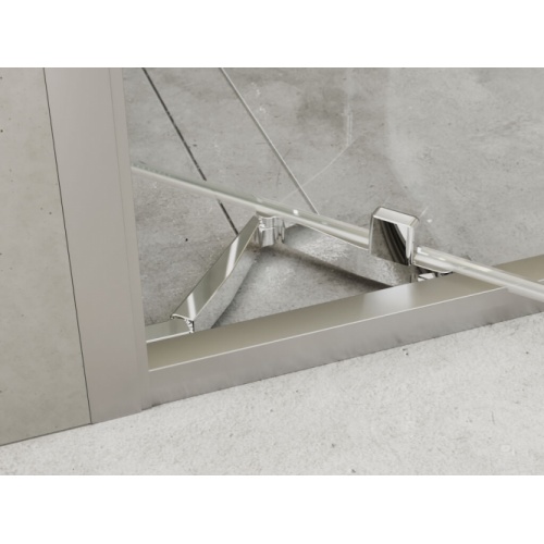 Paroi de douche 1 panneau pivot-coulissante SERENA SE-310 Argent brillant - 690-730mm SE210-PB-Transp-D1 Paroi de douche 1 panneau pivot-coulissante SERENA SE-310 Argent brillant - 690-730mm SE210-PB-Transp-D1