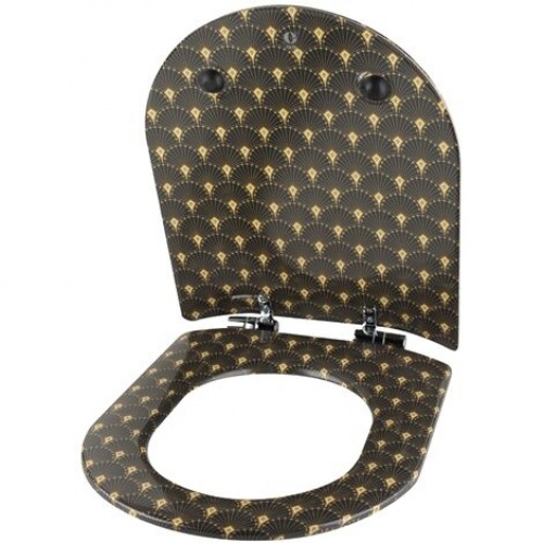Abattant WOOD Slim Gatsby bleu nuit - Descente assistée Easyclip 7wd12548801_2 Abattant WOOD Slim Gatsby bleu nuit - Descente assistée Easyclip 7wd12548801_2