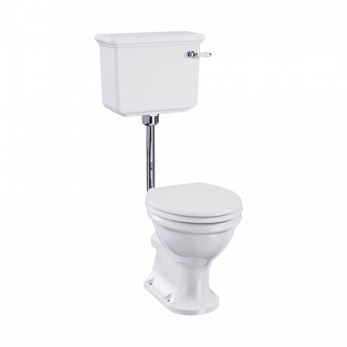 Pack WC au sol GUILD Rimless - Réservir mi-haut - Abattant Varley White Pack WC au sol GUILD Rimless - Réservir mi-haut - Abattant Varley White