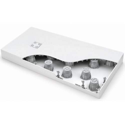 Tablier blanc et système de fixation pour receveur ONYX AKW