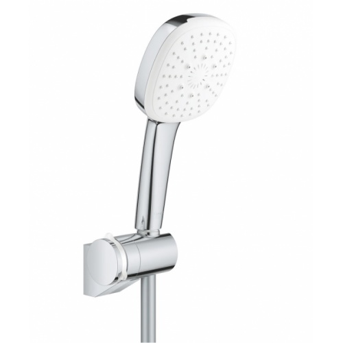 Ensemble de douche 3 jets avec support mural Tempesta Cube 100 Ensemble de douche 3 jets avec support mural Tempesta Cube 100