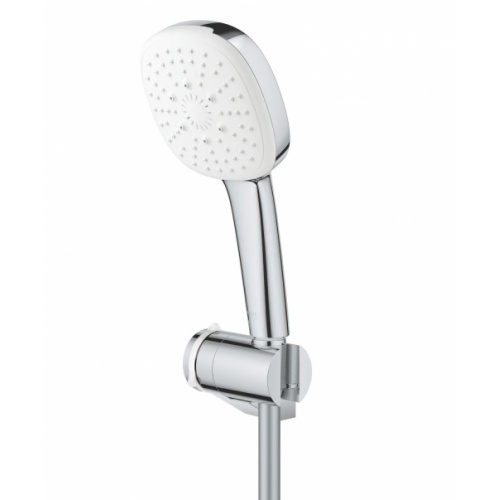 Ensemble de douche 3 jets avec support mural Tempesta Cube 100 27584003_02 Ensemble de douche 3 jets avec support mural Tempesta Cube 100 27584003_02
